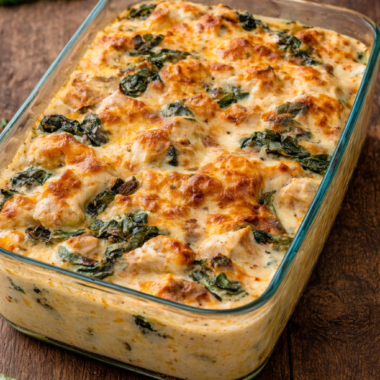 Keto Chicken Cheese Bake Webxo 1