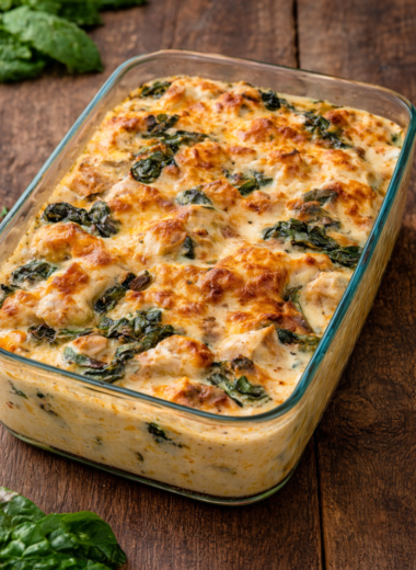 Keto Chicken Cheese Bake Webxo 1