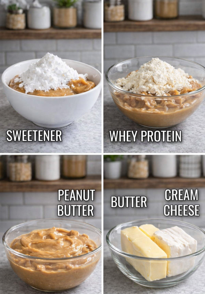 Keto Peanut Butter Fudge with Cream Cheese Webxo 3