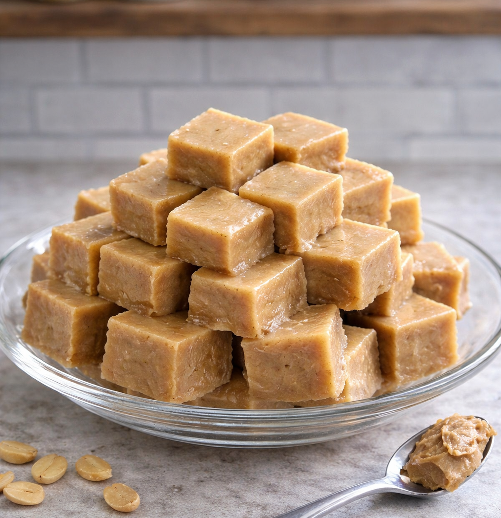 Keto Peanut Butter Fudge with Cream Cheese