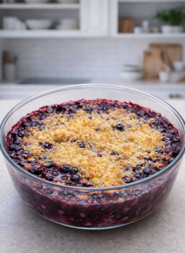 Low Carb Keto Blueberry Cobbler Webxo 1