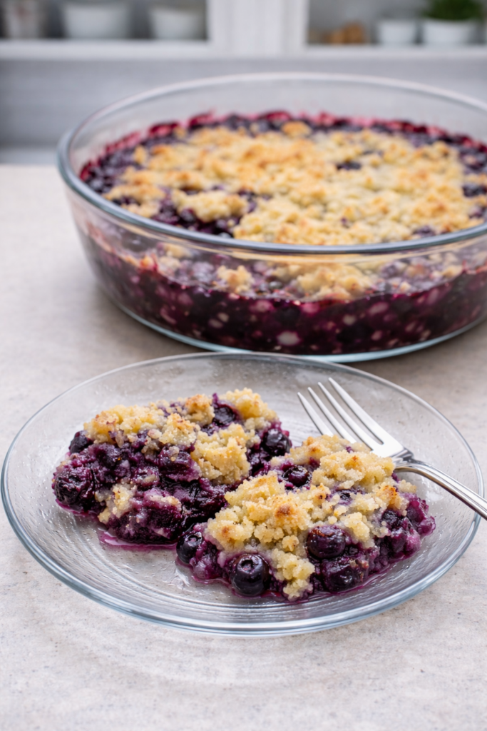 Low Carb Keto Blueberry Cobbler Webxo 1