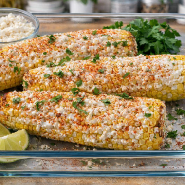 Air Fryer Mexican Street Corn Webxo 2