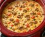 Ultimate Slow Cooker Sausage Cheese Dip