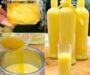 Homemade Ginger Lemon Water for Detox