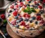 Creamy Mixed Berry Cheesecake Dessert Bowl