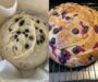High-Protein Cottage Cheese Blueberry Bread