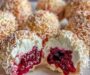 Irresistible Pastry Balls Filled with Cream and Berries