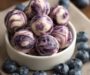 Frozen Blueberry Greek Yogurt Bites