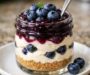High-Protein Blueberry Cheesecake Parfait