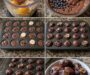 Double Chocolate Banana Cottage Cheese Protein Bites